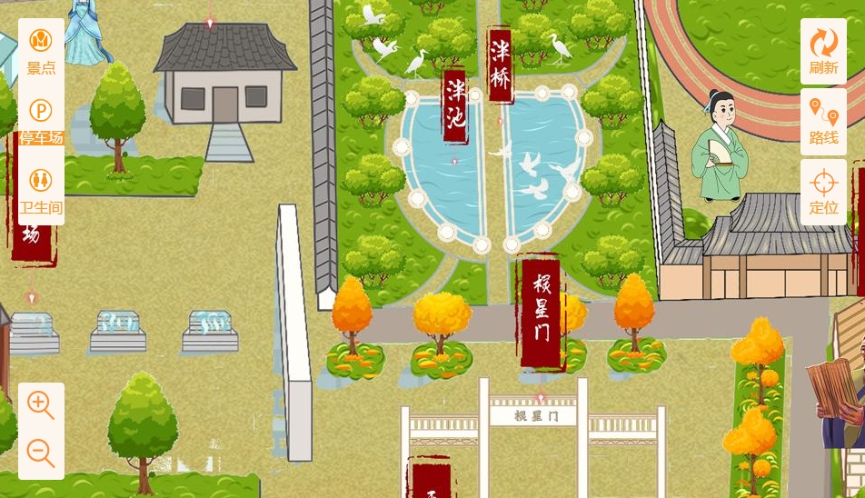 阳朔手绘地图景区语音讲解导览系统：智慧景区建设的基石