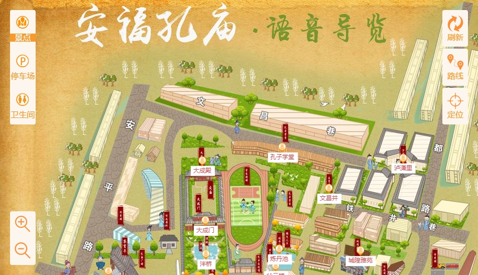 阳朔手绘地图：智慧景区智能化服务的延伸